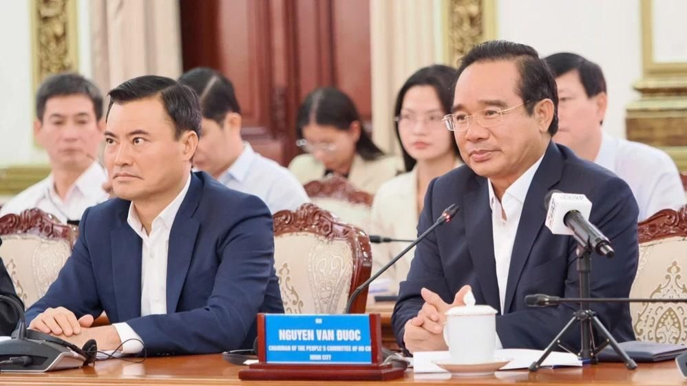 Chủ tịch UBND TP.HCM Nguyễn Văn Được cho biết TP.HCM là vùng đất thấp dễ xảy ra tình trạng ngập úng (Ảnh: Hoàng Quân)