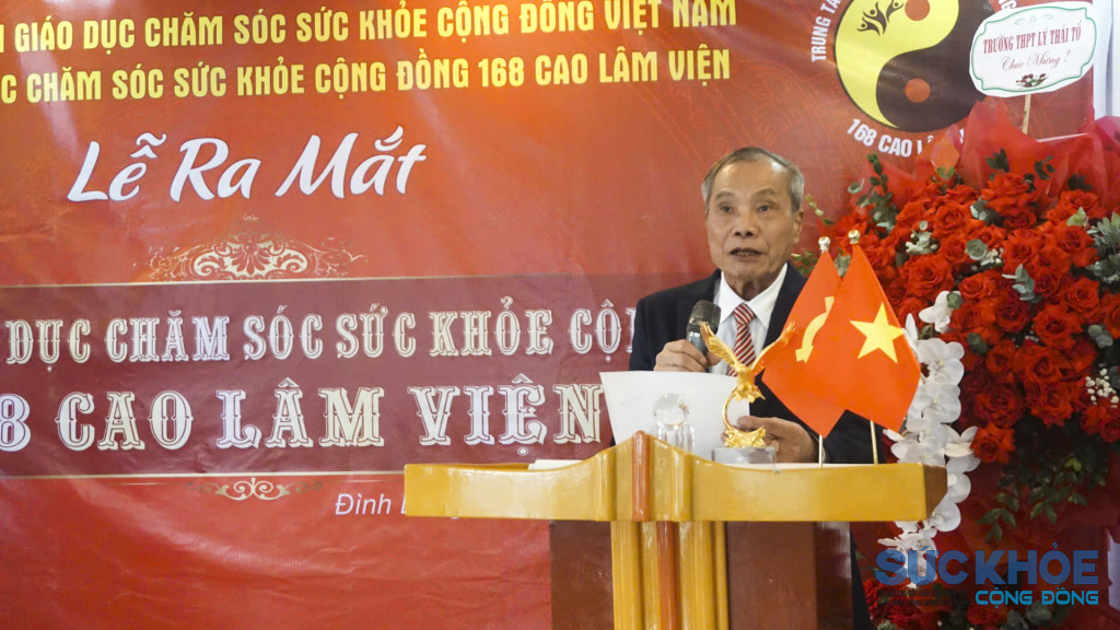 Ông Nguyễn Thạc Vinh-Giám đốc Công ty Cao Lâm Viện, Chi hội trưởng Chi hội Giáo dục Chăm sóc Sức khỏe Cộng đồng 168 Cao Lâm Viên