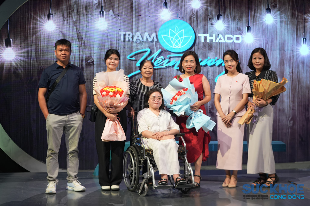 Câu chuyện xúc động của chị được chia sẻ trong phát sóng trên VTV1 (Ảnh: BTC)