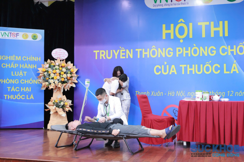 Công tác truyền thông phòng chống tác hại của thuốc lá ngày càng quan trọng, góp phần thay đổi hành vi trong cộng đồng (Ảnh: Hà Trang)