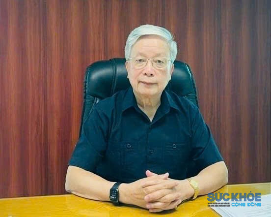 Ông Nguyễn Hồng Quân – Nguyên Uỷ viên Trung ương Đảng, nguyên Bộ trưởng Bộ Xây dựng, Chủ tịch Hội VACHE (Ảnh: Đỗ Huệ)