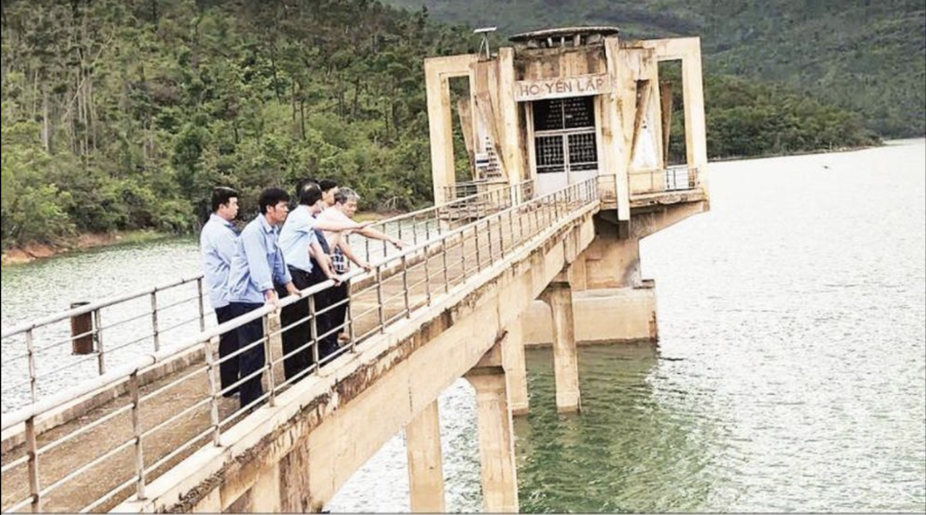 Hồ chứa thủy lợi Yên Lập, tỉnh Quảng Ninh bảo đảm cung cấp nguồn nước cho sản xuất, sinh hoạt và an toàn vùng hạ du (Ảnh: TL)