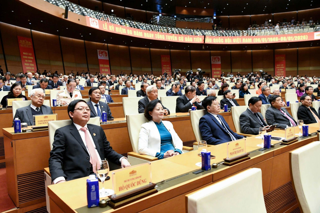 Các đại biểu dự Lễ kỷ niệm (Ảnh: Lâm Hiển)
