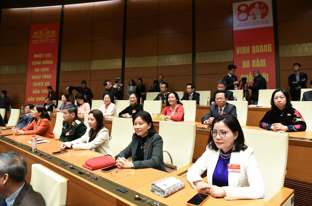 Các đại biểu dự Lễ kỷ niệm (Ảnh: Lâm Hiển)
