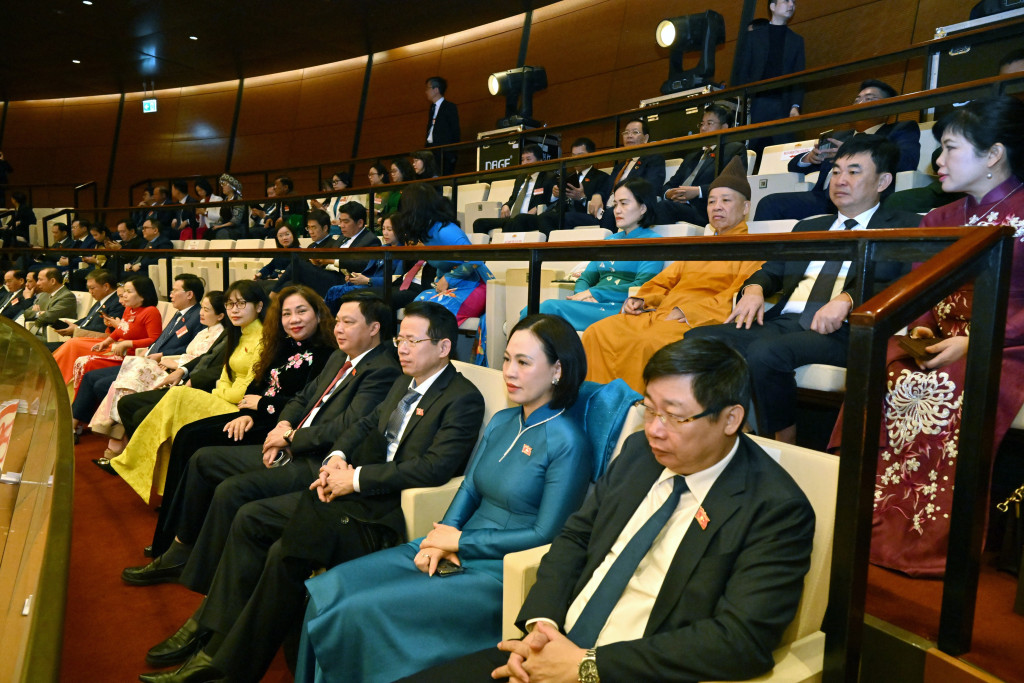 Các đại biểu dự Lễ kỷ niệm (Ảnh: Quang Khánh)
