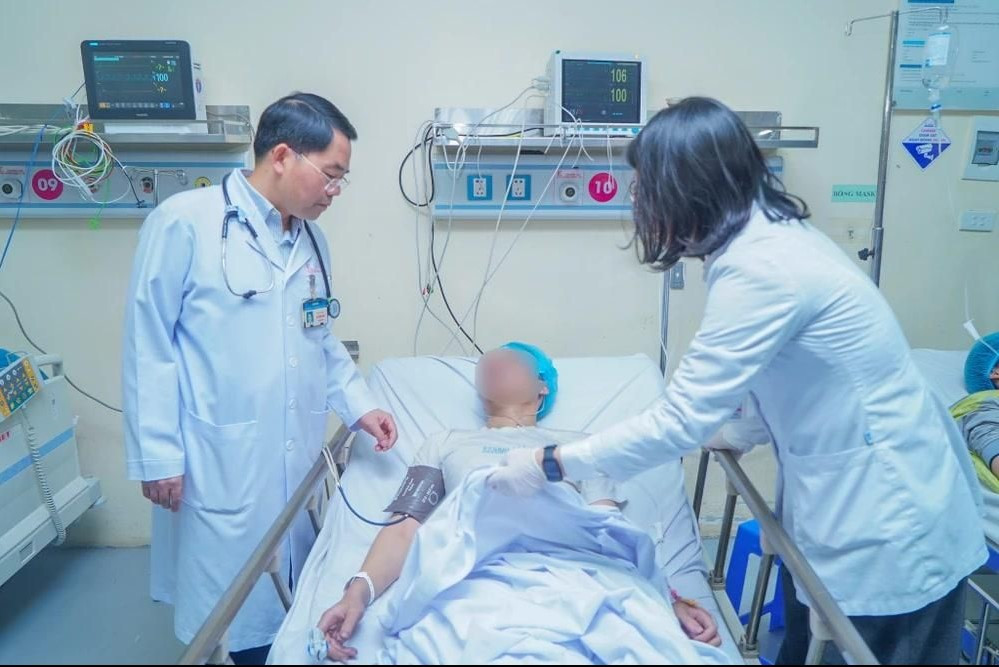 Trong số các nạn nhân, có sáu người xuất hiện các biểu hiện tổn thương bỏng từ độ 1 đến độ 4 (Ảnh: BVCC)