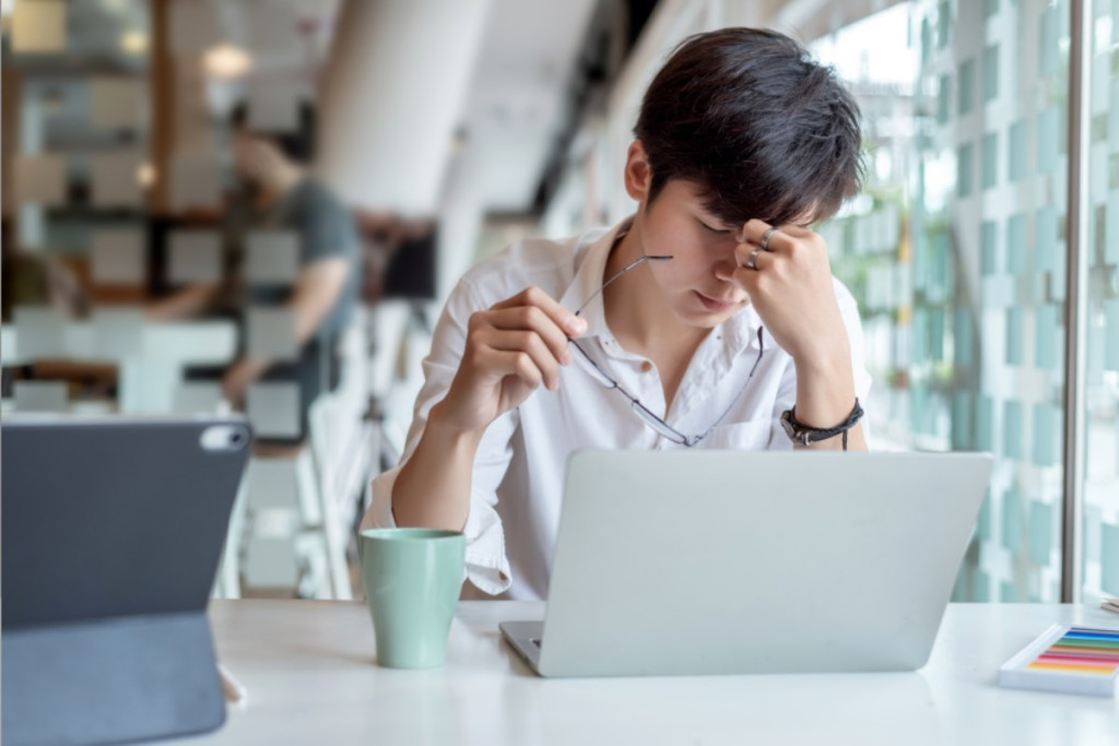 stress kéo dài là một trong những nguyên nhân hàng đầu gây rối loạn cương dương (Ảnh: Sưu tầm)