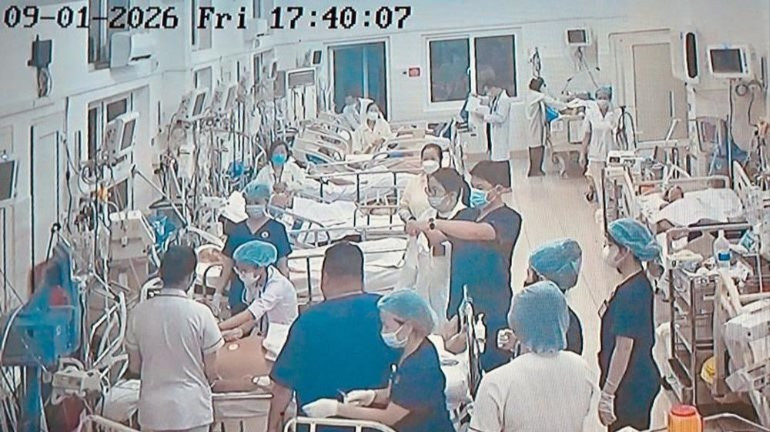 Hoạt động cấp cứu khẩn cấp cho bệnh nhân lúc nhập viện (Ảnh: BVCC)