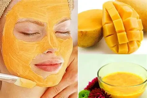 Mặt nạ từ xoài được nhiều người áp dụng để hỗ trợ làm trắng da, chống lão hóa và cải thiện tình trạng mụn. (Ảnh: Sưu tầm)