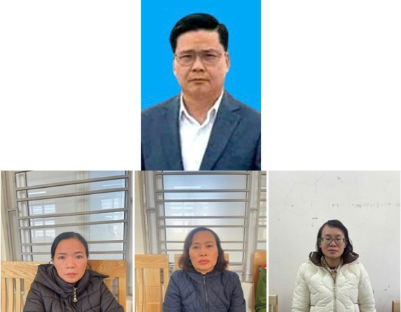 Trương Sỹ Toàn và 3 nhân viên Công ty CP Đồ hộp Hạ Long bị khởi tố. Ảnh: Công an TP Hải Phòng (Ảnh: TL)
