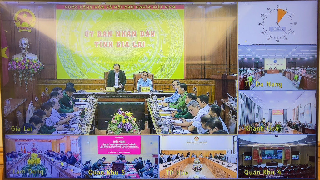 Bí thư Tỉnh ủy Gia Lai Thái Đại Ngọc: Gia Lai đã triển khai chiến dịch Quang Trung với tinh thần thần tốc, quyết liệt, lấy người dân làm trung tâm, bảo đảm hộ dân bị thiệt hại do thiên tai đều sớm có nơi ở an toàn (Ảnh: VGP/Nhật Bắc)