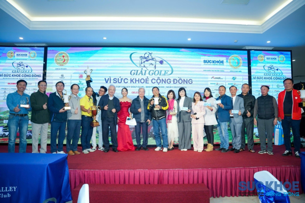 Trà túi lọc TeaVitall Express Fresh đồng hành cùng Giải Golf “Vì sức khỏe cộng đồng 2026”(Ảnh BTC)