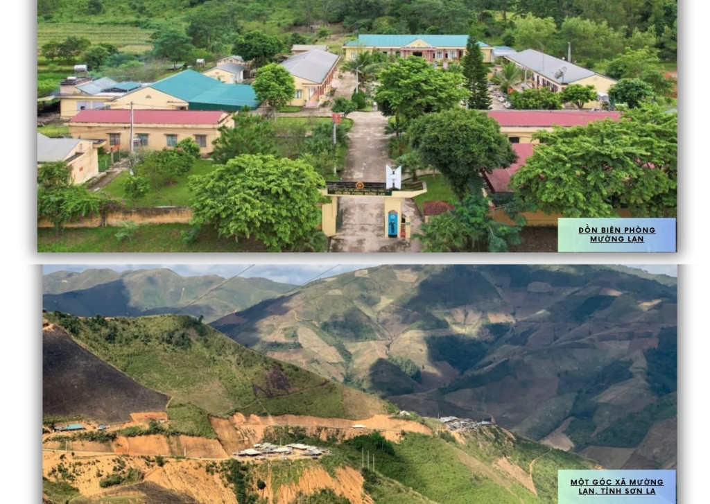 Xã Mường Lạn, tỉnh Sơn La có gần 55 km đường biên giới giáp với Lào, và trên 98% dân số là đồng bào dân tộc thiểu số (Ảnh: TL)