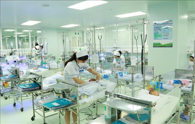 Trung tâm Sơ sinh - Bệnh viện Nhi đồng 1 TP Hồ Chí Minh. Ảnh tư liệu (minh họa): Đinh Hằng/TTXVN