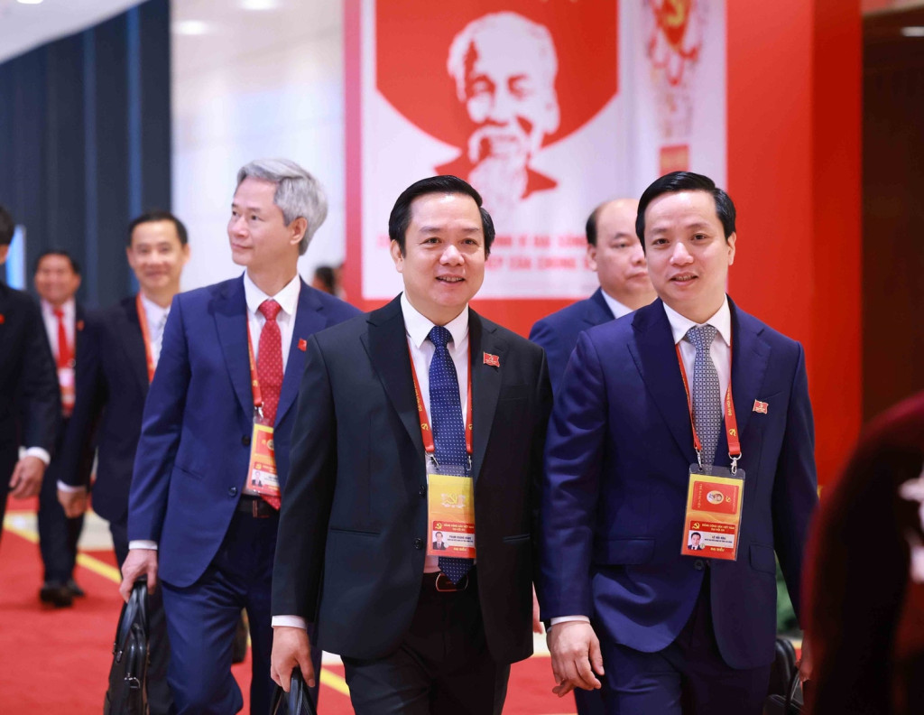 Các đại biểu tới dự phiên trù bị Đại hội