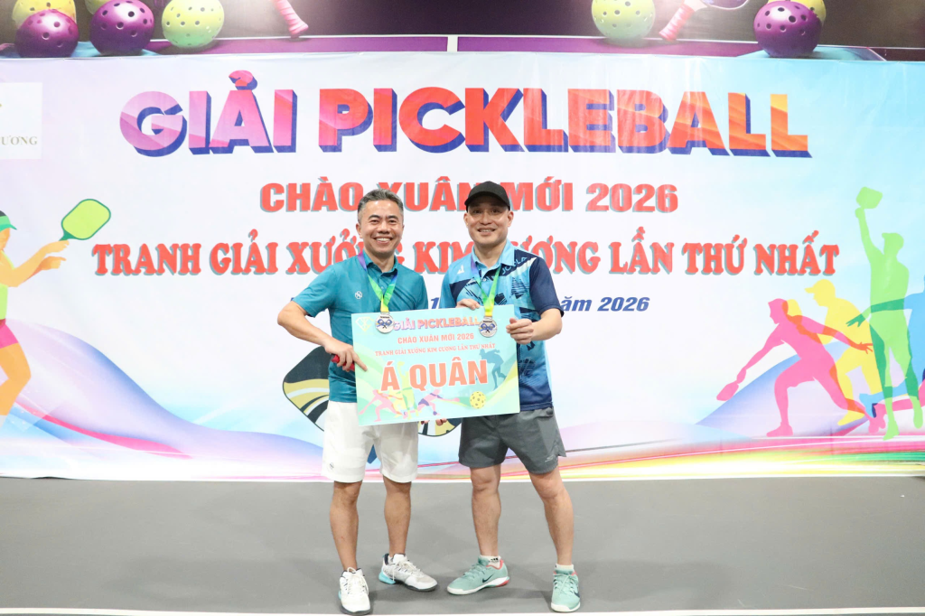 Hai VĐV Quốc Cường và Vinh Glory xuất sắc đạt giải Á quân tại giải đấu