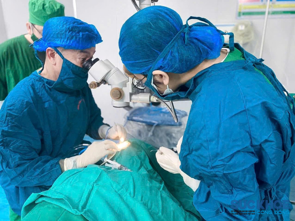 Ca phẫu thuật của đội ngũ y bác sĩ tại trung tâm ( ảnh: ĐT)