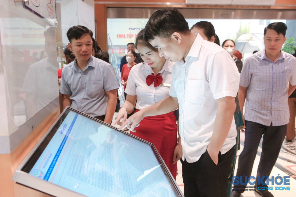 Công tác chuyển đổi số được bệnh nhân tham gia hiệu quả (ảnh: ĐT)