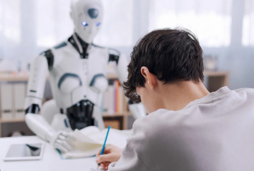 AI đặt ra thách thức lớn với sự phát triển cảm xúc - xã hội của trẻ em (Ảnh: AIHM)