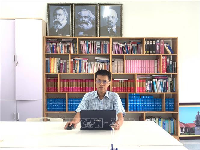 Tiến sĩ Nguyễn Duy Quý, Trường Đại học Sư phạm - Đại học Đà Nẵng kỳ vọng về một giai đoạn phát triển bứt phá của đất nước (Ảnh: TTXVN)