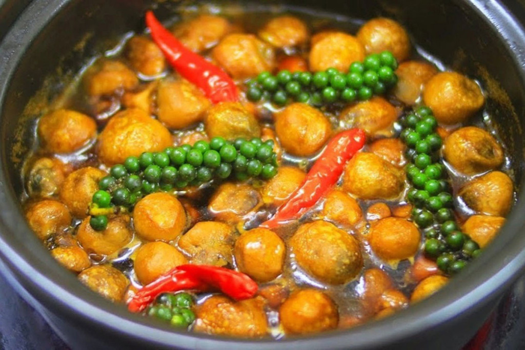 Nấm kho tiêu chay (Ảnh: Sưu tầm)