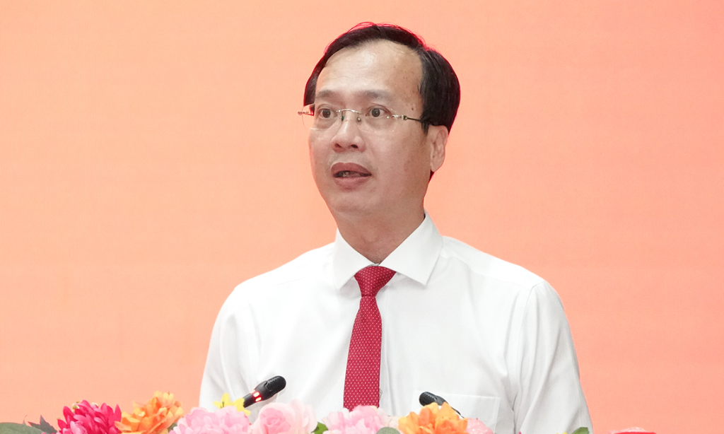 Đồng chí Trần Trí Quang - Phó Bí thư Tỉnh ủy, Chủ tịch UBND tỉnh Vĩnh Long (Ảnh: TL)