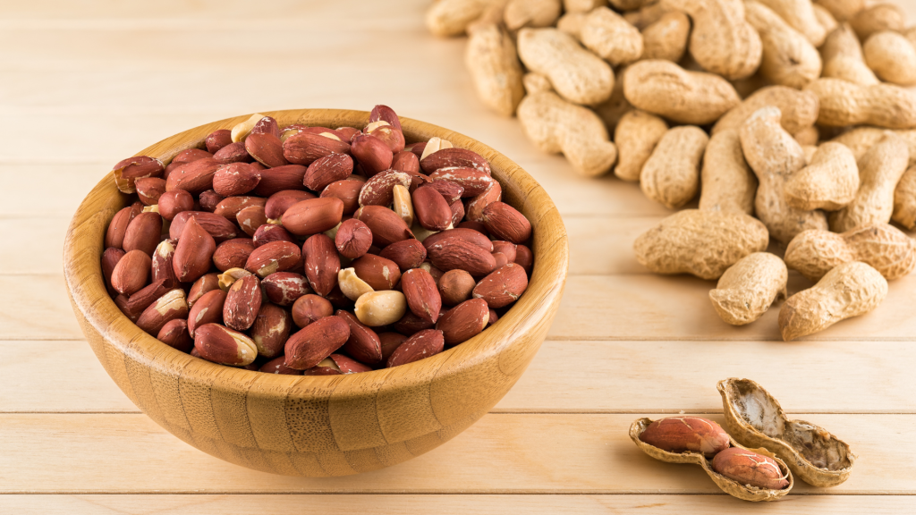 Đậu phộng giàu protein (Ảnh: Sưu tầm)