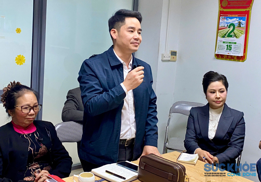 Ông Nguyễn Tiến Công, đại diện LCH Chiến Thắng phát biểu tại Hội nghị