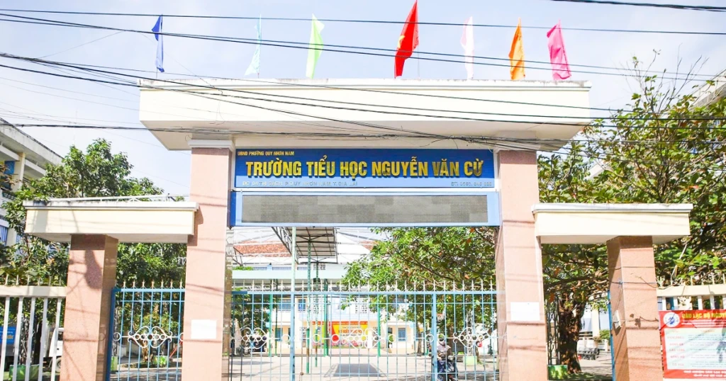 Trường tiểu học Nguyễn Văn Cừ, phường Quy Nhơn Nam, tỉnh Gia Lai