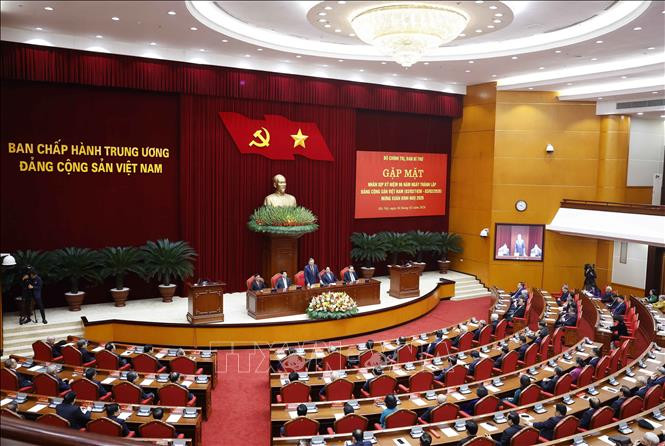 Tổng Bí thư Tô Lâm phát biểu (Ảnh: TTXVN)