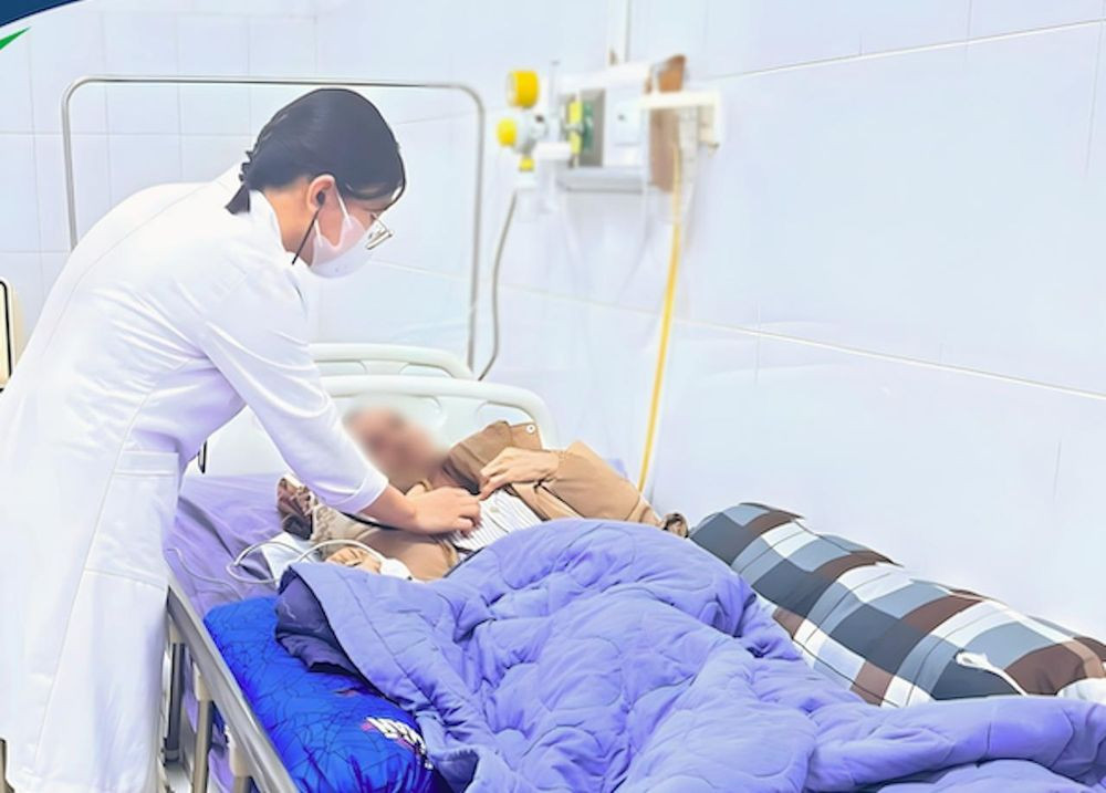 Bệnh nhân đã qua cơn nguy kịch (Ảnh: BVCC)