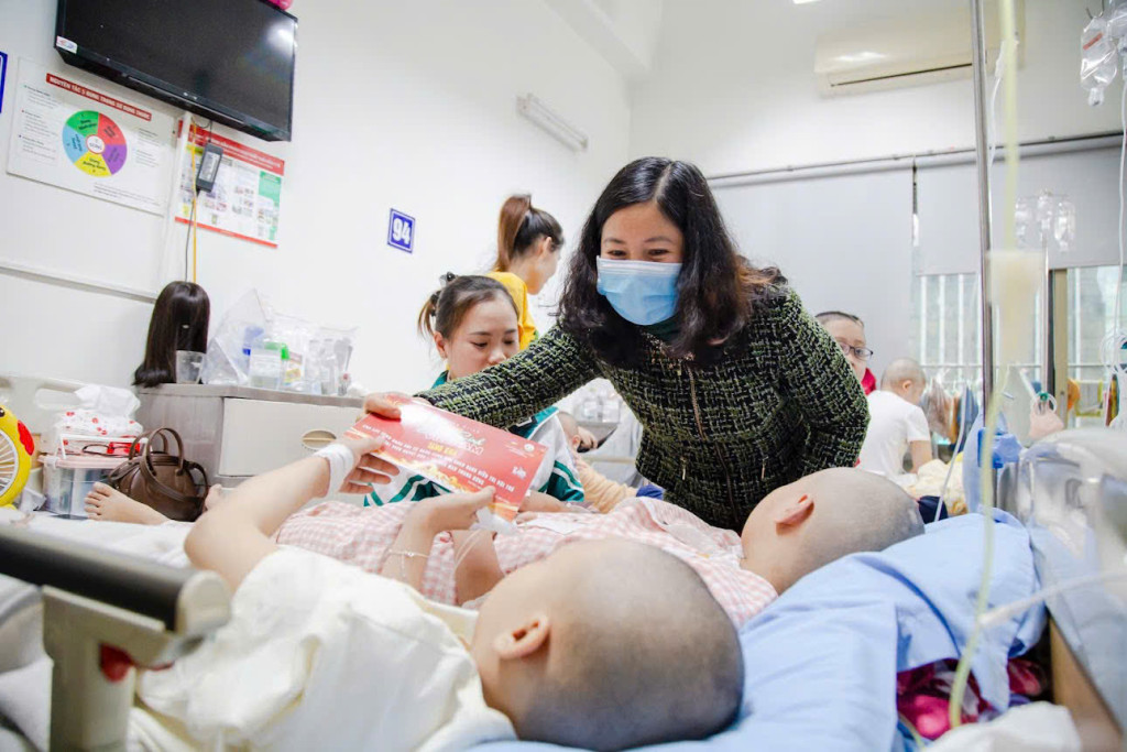 Ban Tổ chức mong muốn lan tỏa tinh thần sẻ chia, dành sự quan tâm thiết thực tới trẻ em có hoàn cảnh đặc biệt khó khăn, và các bệnh nhân nhi (Ảnh: PV)