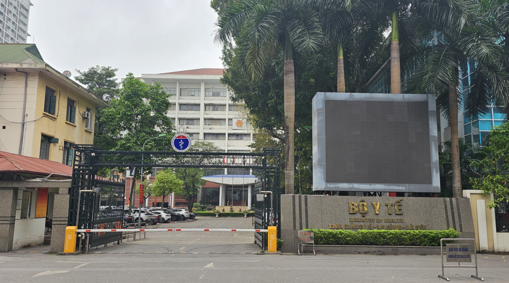 Trụ sở Bộ Y tế (Ảnh: TL)