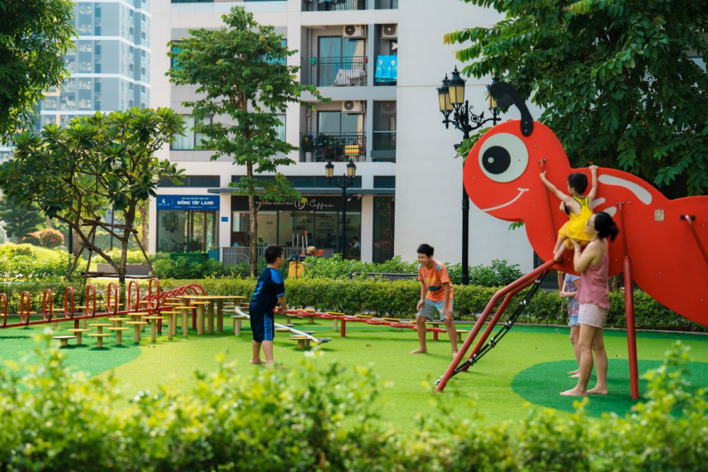 Mỗi cư dân Vinhomes Grand Park sở hữu 16m2 không gian xanh và tiện ích công cộng