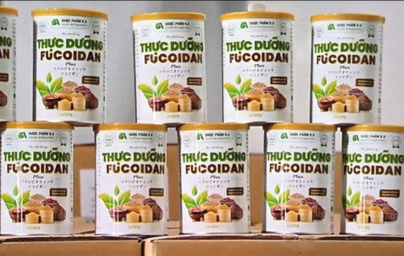 Sản phẩm bổ sung dinh dưỡng Fucoidan (Ảnh: TL)