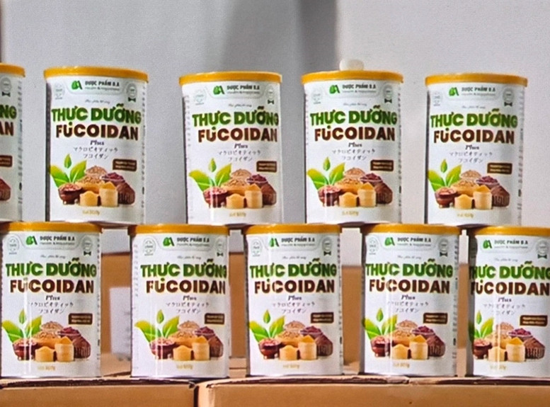 Cơ quan điều tra xác định, trong khoảng 3 năm, các đối tượng đã tiêu thụ khoảng 200.000 hộp sản phẩm bổ sung dinh dưỡng giả ra thị trường (Ảnh: VTV.VN)