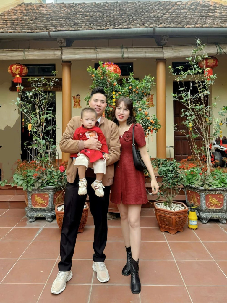Chị Bùi Thị Lan Anh cho rằng một cái Tết tối giản giúp các thành viên trong gia đình có nhiều thời gian để nghỉ ngơi, vui chơi, trải nghiệm sau một năm làm việc vất vả (Ảnh: NVCC)