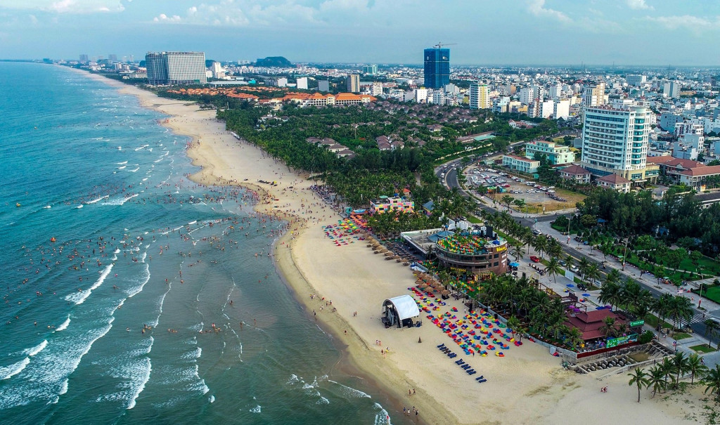 Bãi biển Mỹ Khê, Đà Nẵng (Ảnh: T.L)