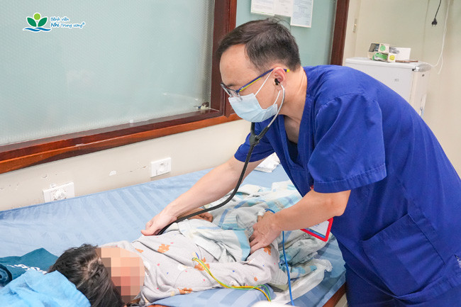 Sau thời gian điều trị, hiện tại bé đã hồi phục, khỏe mạnh và có thể ra viện trong thời gian tới