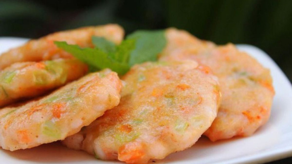 Chả tôm rau củ (Ảnh: Sưu tầm)
