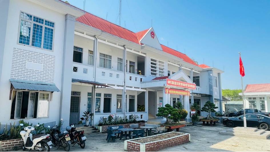 Trụ sở Đảng ủy – HĐND – UBND xã Ya Ly(Ảnh: Đình Vũ)