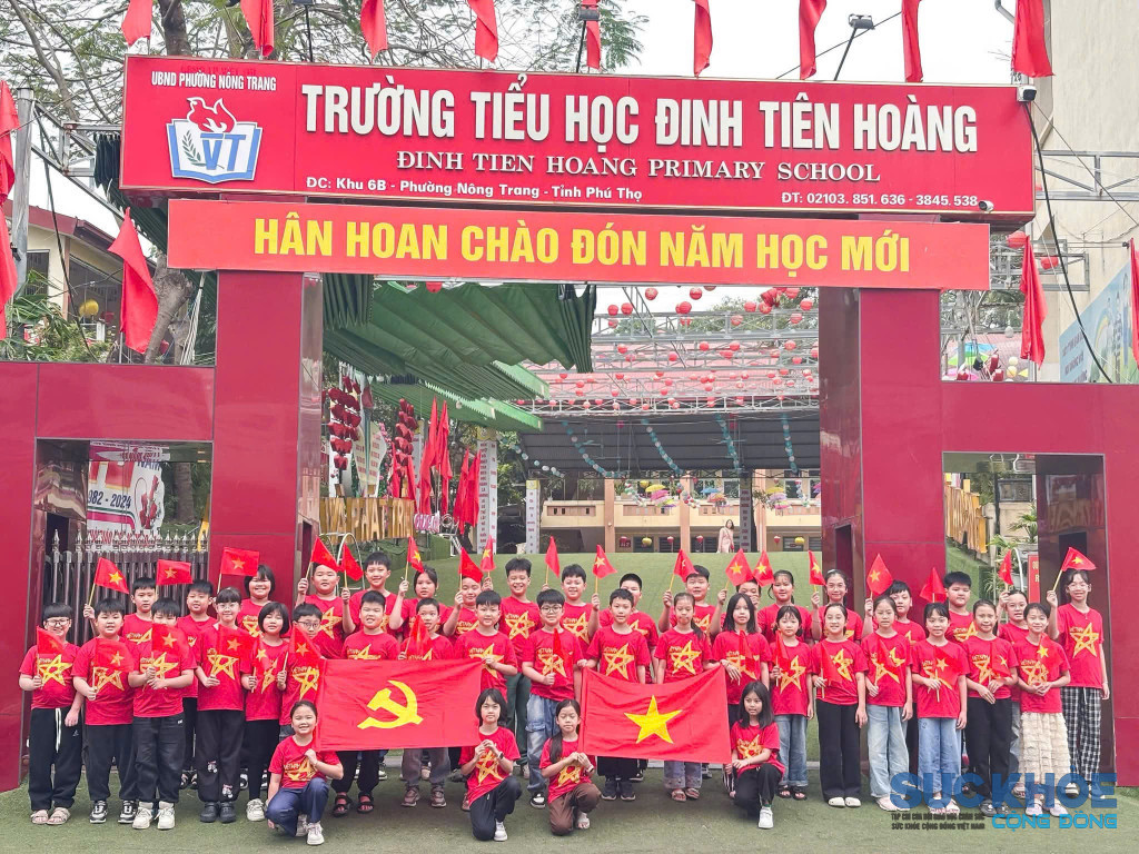 Hân hoan chào đón năm học mới ( ảnh: ĐT)