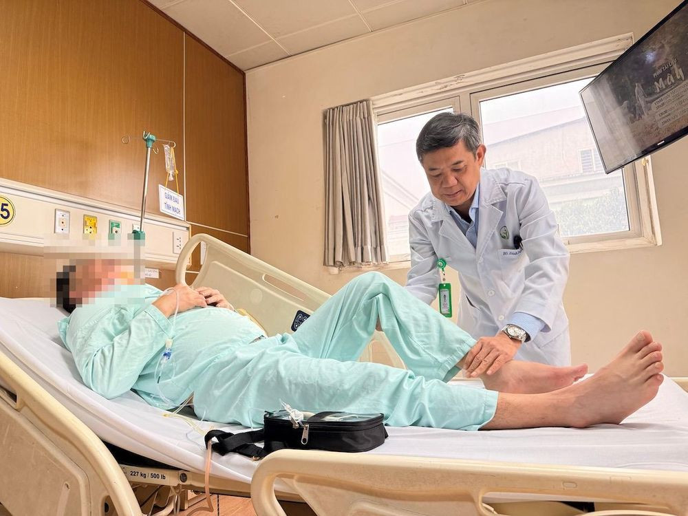Sau phẫu thuật, tình trạng của người bệnh đã được cải thiện rõ rệt (Ảnh: BVCC)