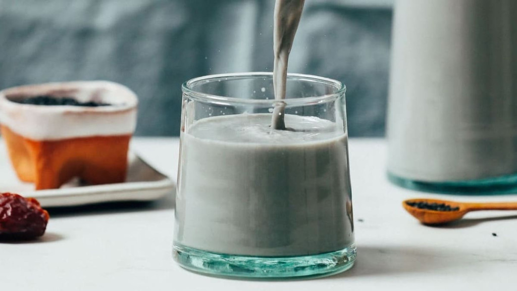 Sữa mè đen thơm ngon (Ảnh; Sưu tầm)