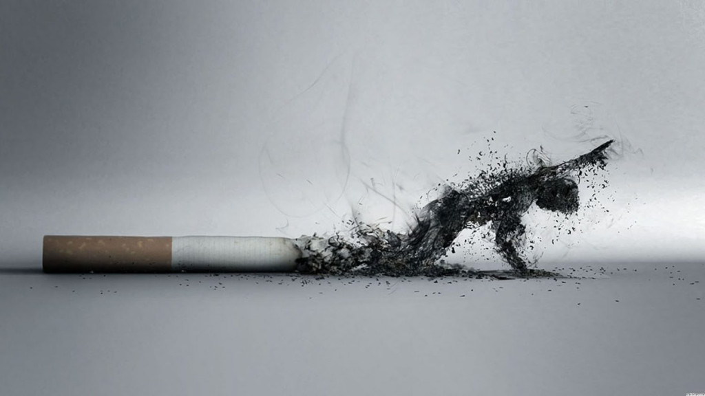 Nicotine gây co mạch, làm suy yếu xương (Ảnh: Sưu tầm)