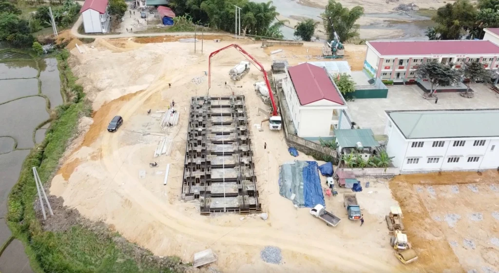 Dự án Trường nội trú liên cấp Tiểu học và Trung học cơ sở Tam Lư, xã Tam Lư khởi công vào tháng 11/2025 