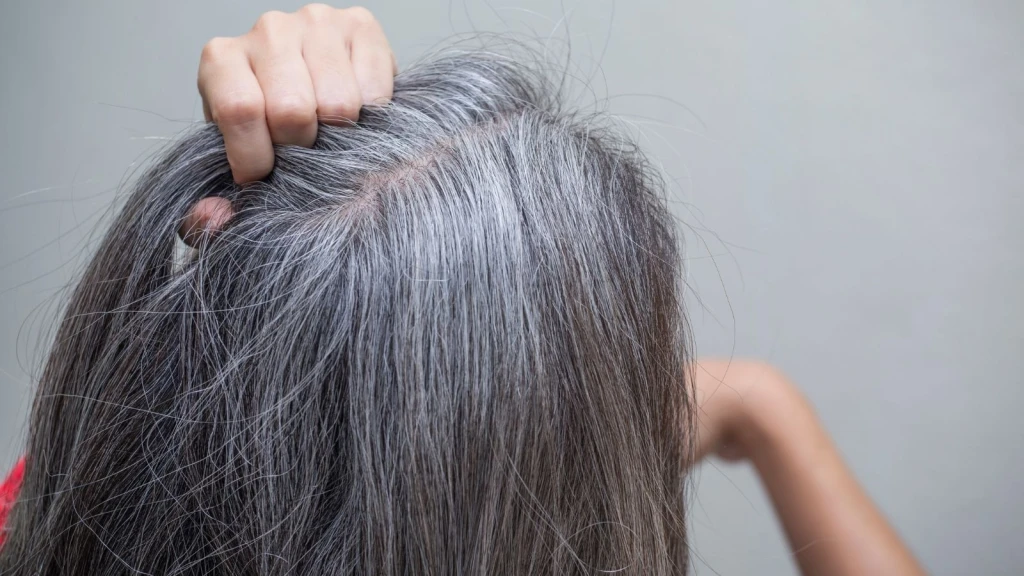 Cân bằng chế độ ăn đủ các chất dinh dưỡng để hạn chế tình trạng tóc bạc sớm (Ảnh: Sưu tầm)