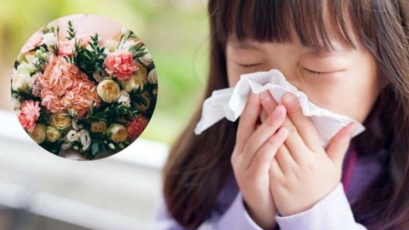Nghẹt mũi, hắt hơi, ngứa mắt kéo dài vào mùa hoa nở có thể là dấu hiệu bạn đang bị dị ứng phấn hoa. (Ảnh: Sưu tầm)