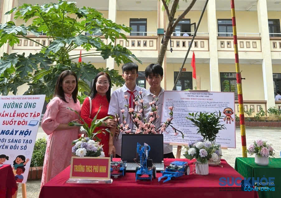 Học sinh tham gia khoa học kỹ thuật ( ảnh: TL)