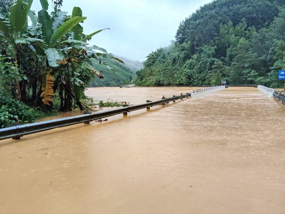 Mưa lũ trên địa bàn xã A Vương trong năm 2025 (Ảnh: TL)